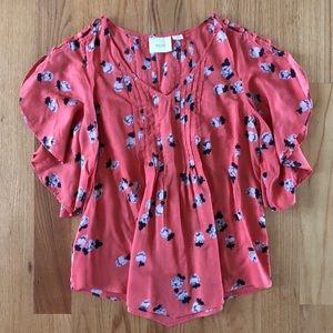 Anthropologie short sleeve top